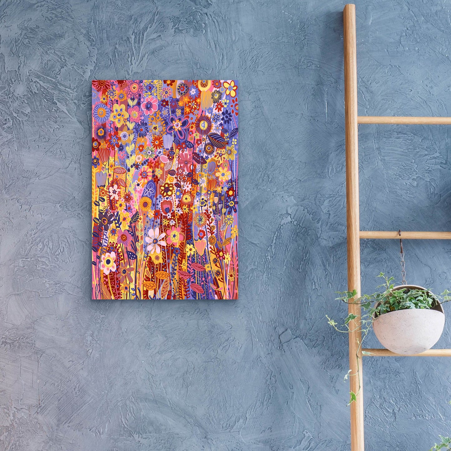 Epic Art 'Flowers In The Sun2 by Noemi Ibarz, Acrylic Glass Wall Art,16x24