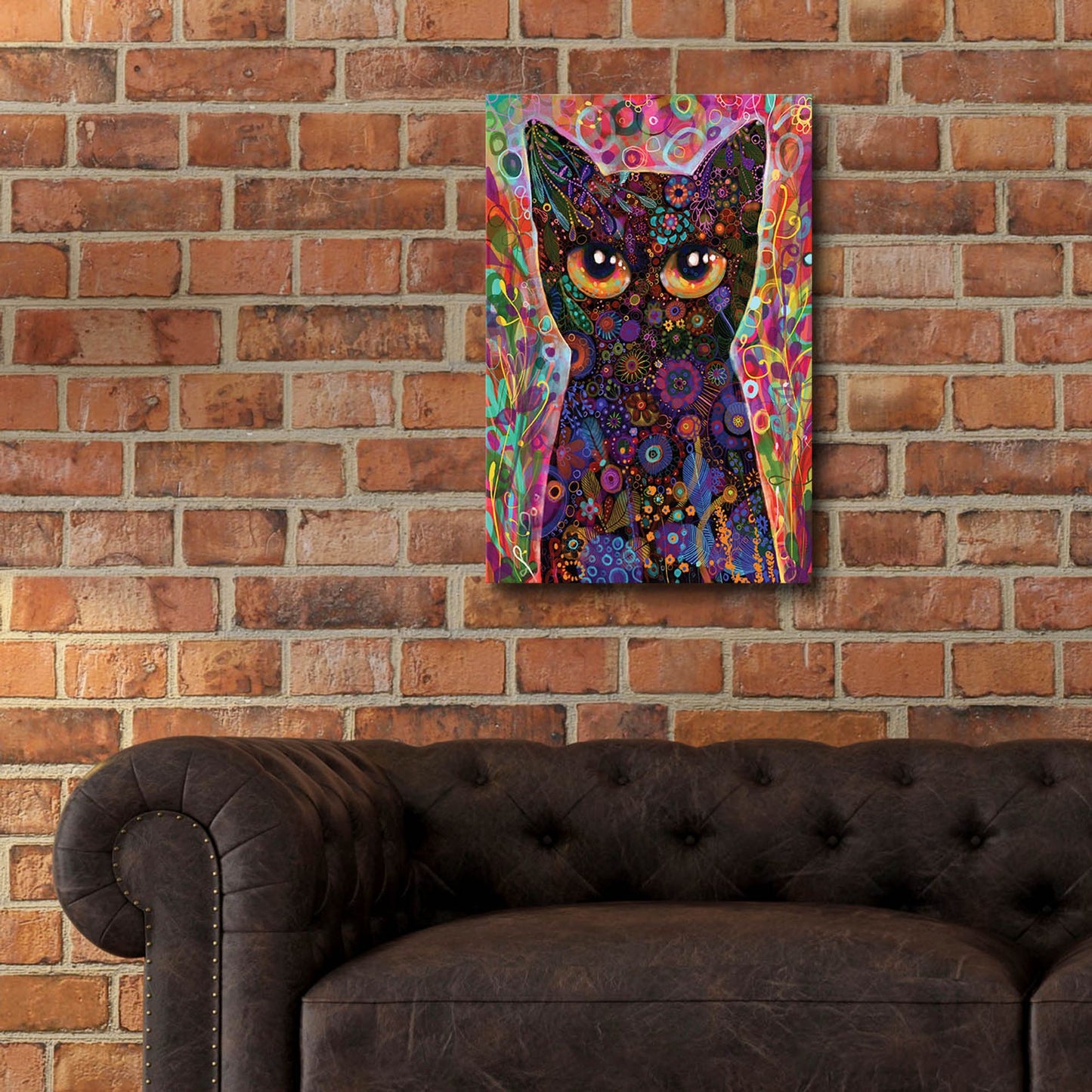 Epic Art 'Eyes Of Love2 by Noemi Ibarz, Acrylic Glass Wall Art,16x24