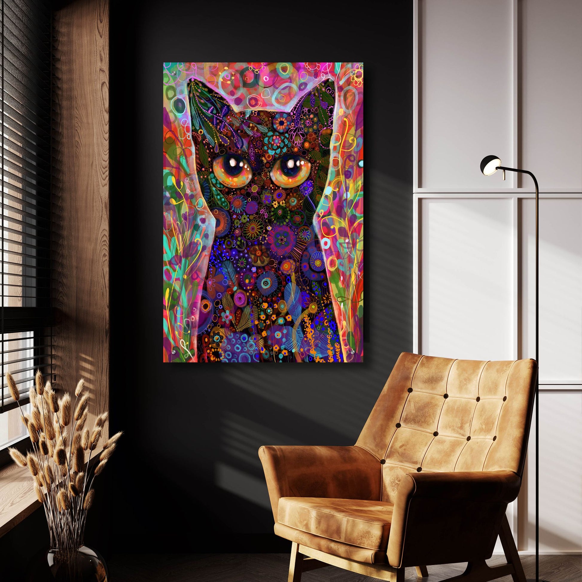 Epic Art 'Eyes Of Love2 by Noemi Ibarz, Acrylic Glass Wall Art,24x36