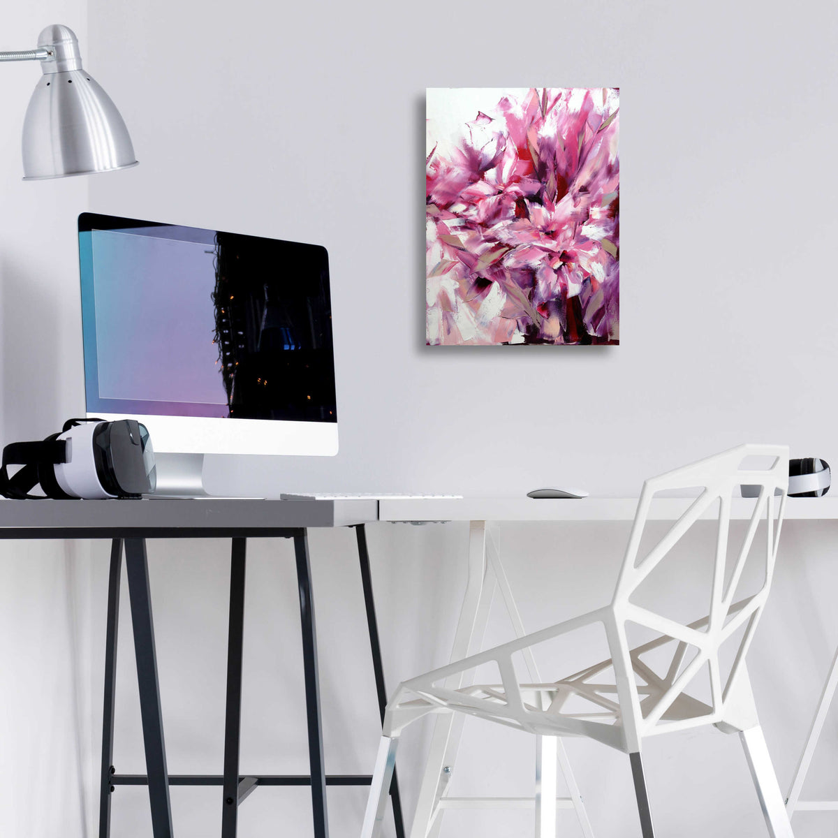 Epic Art 'Lily' by Alexander Gunin, Acrylic Glass Wall Art,12x16