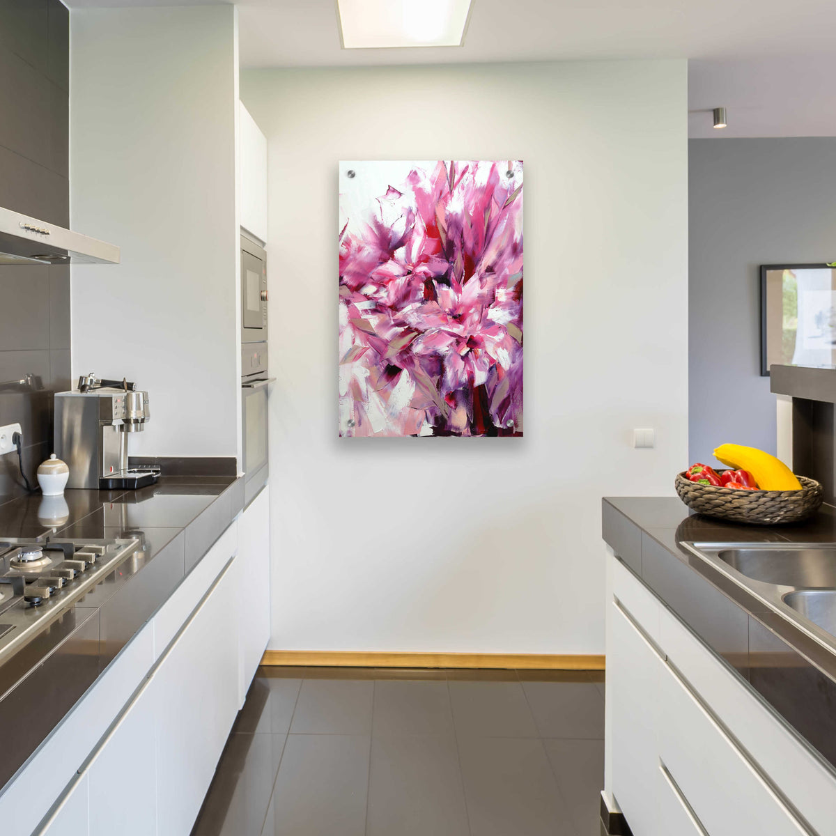 Epic Art 'Lily' by Alexander Gunin, Acrylic Glass Wall Art,24x36