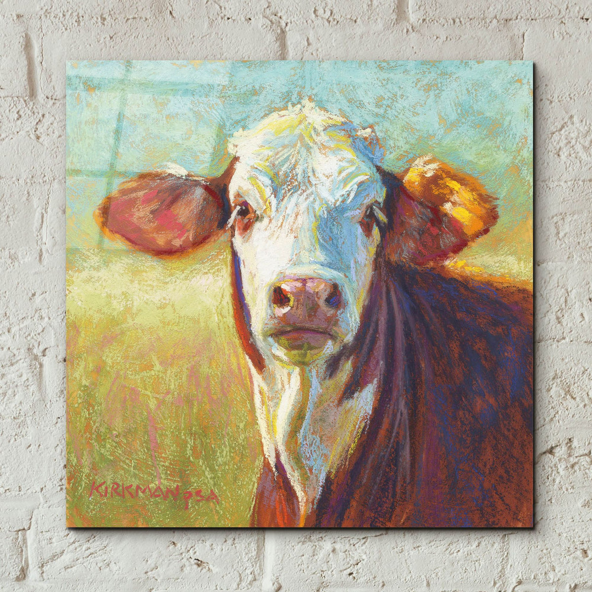 Epic Art 'Tater2 by Rita Kirkman, Acrylic Glass Wall Art,12x12