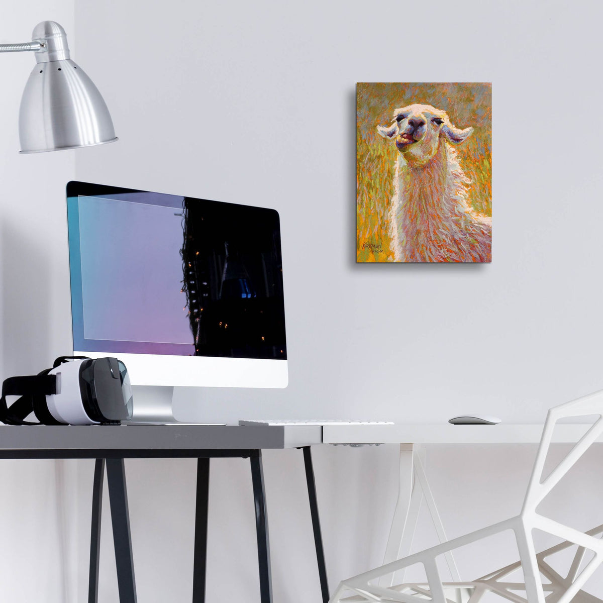 Epic Art 'Candido2 by Rita Kirkman, Acrylic Glass Wall Art,12x16