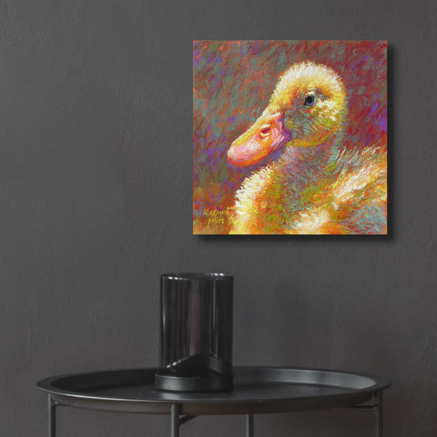 Epic Art 'Ducky 2 by Rita Kirkman, Acrylic Glass Wall Art,12x12