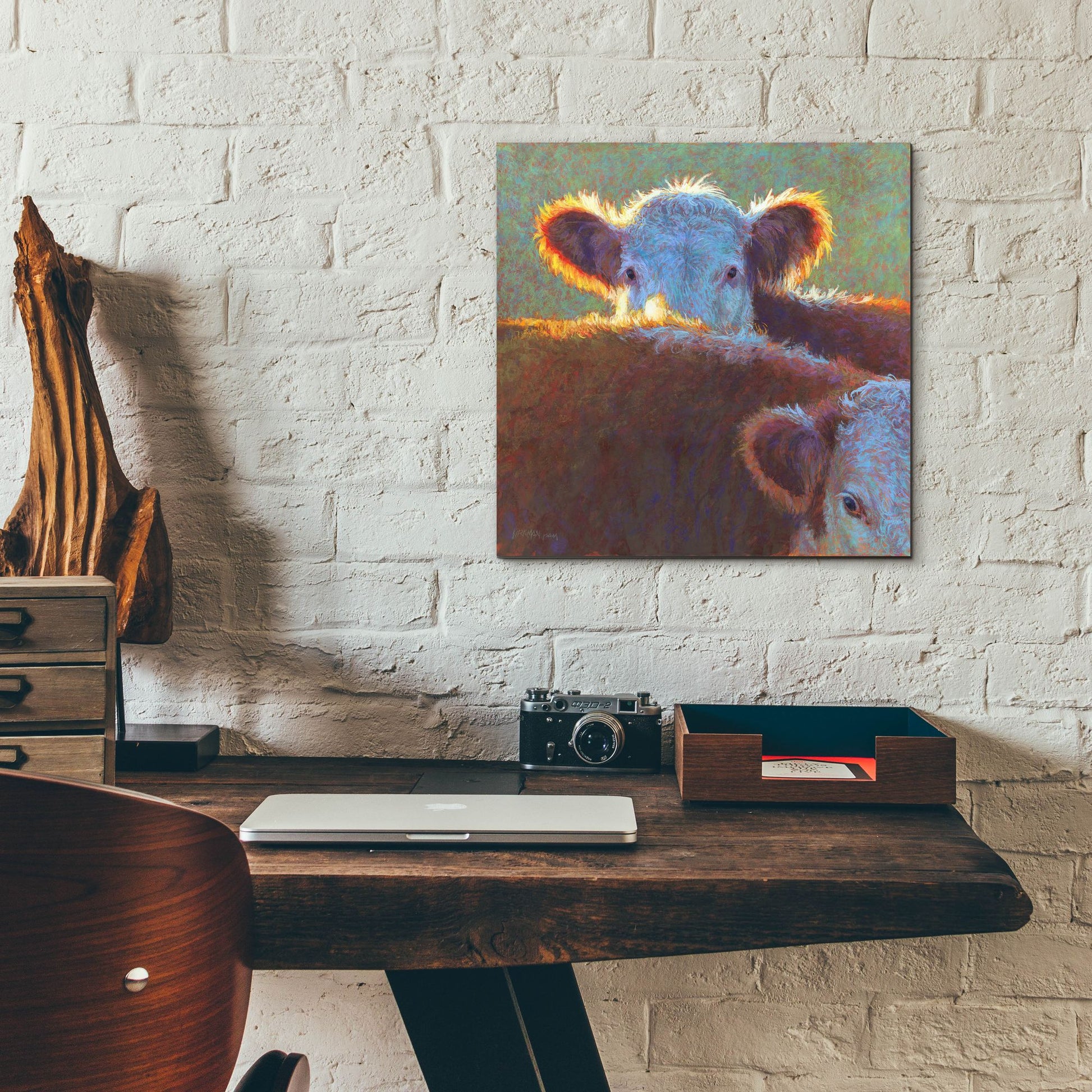 Epic Art 'Paak-A-Moo2 by Rita Kirkman, Acrylic Glass Wall Art,12x12