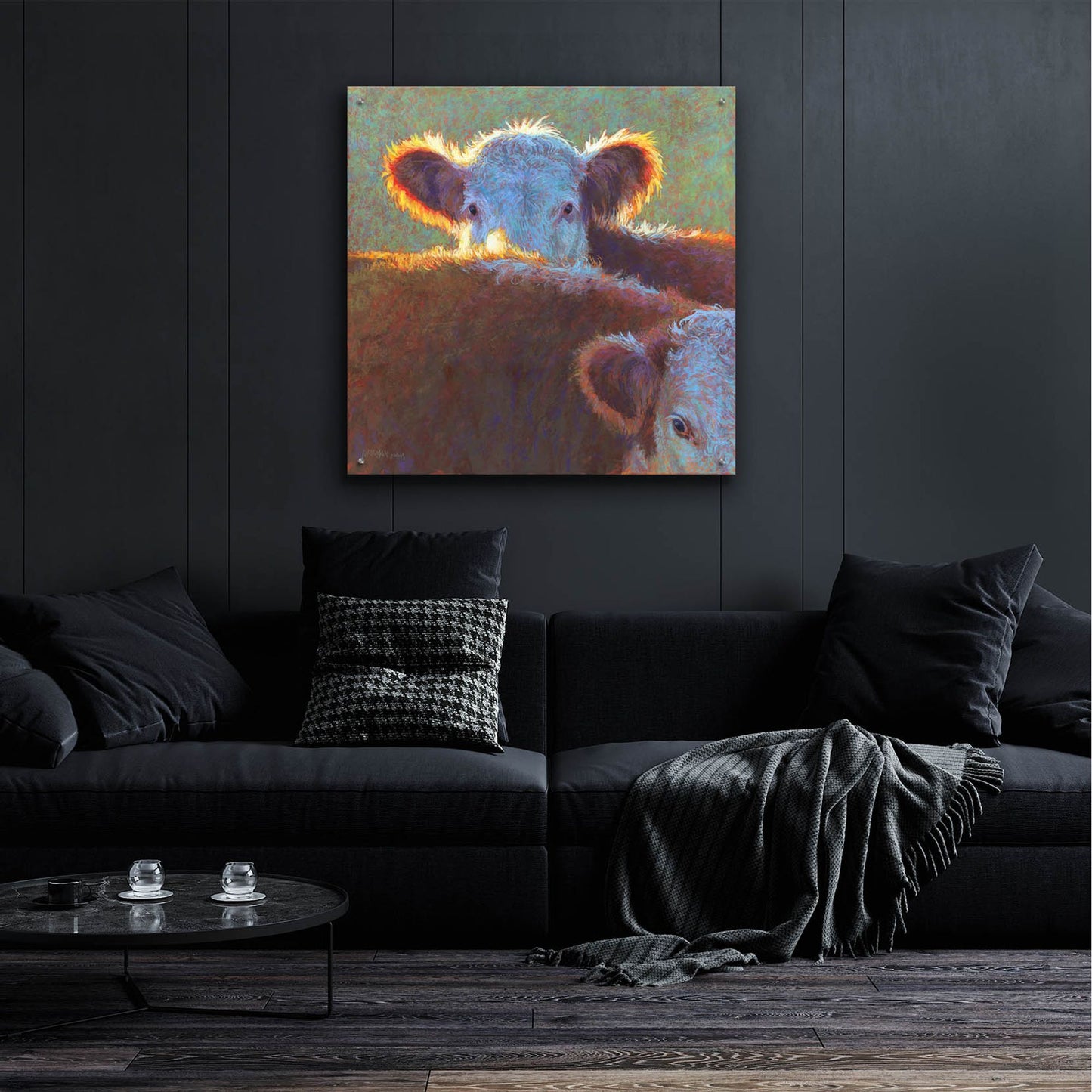 Epic Art 'Paak-A-Moo2 by Rita Kirkman, Acrylic Glass Wall Art,36x36