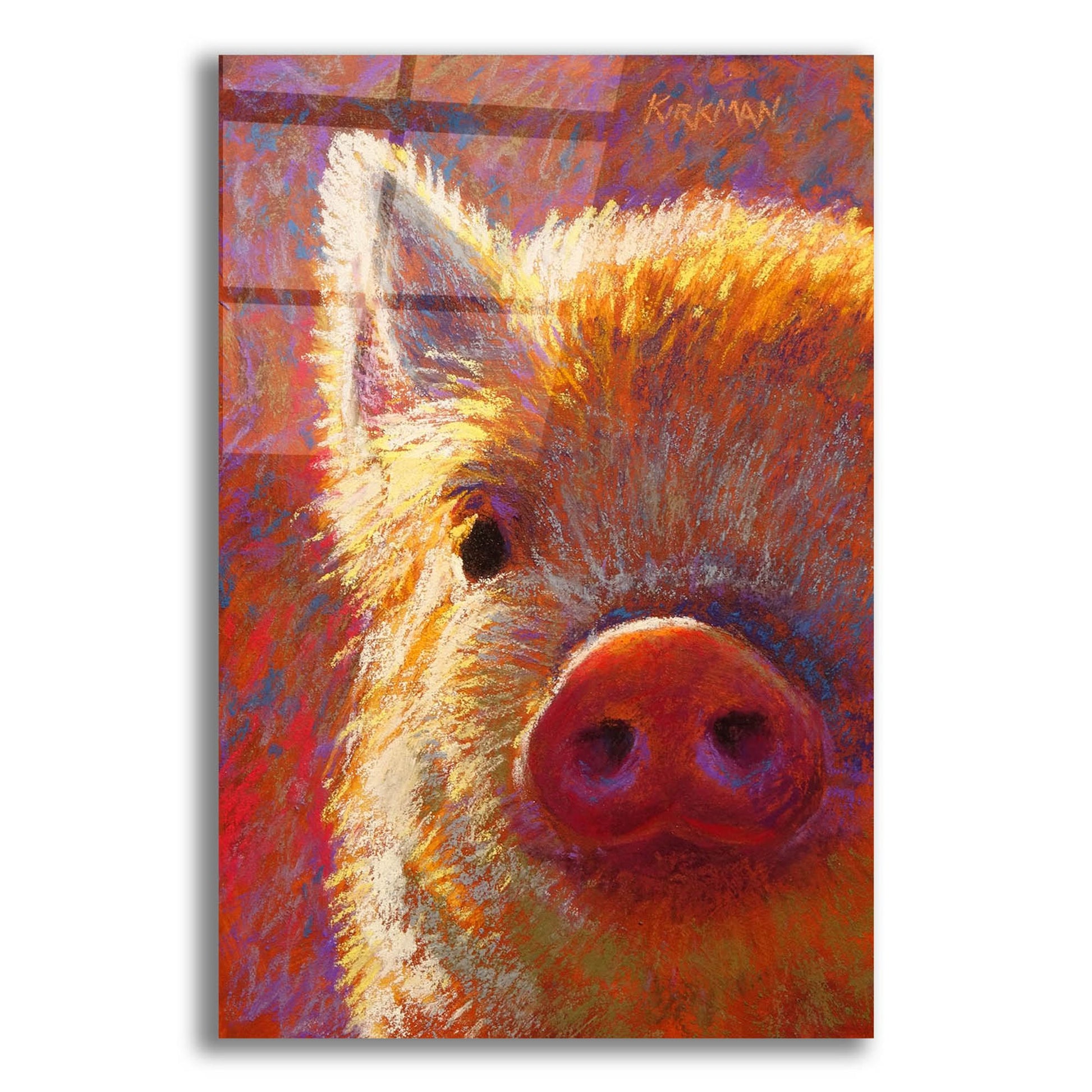 Epic Art 'Piglet Mini Vi2 by Rita Kirkman, Acrylic Glass Wall Art