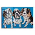 King Charles Family by Carolee Vitaletti acrylic glass wall art