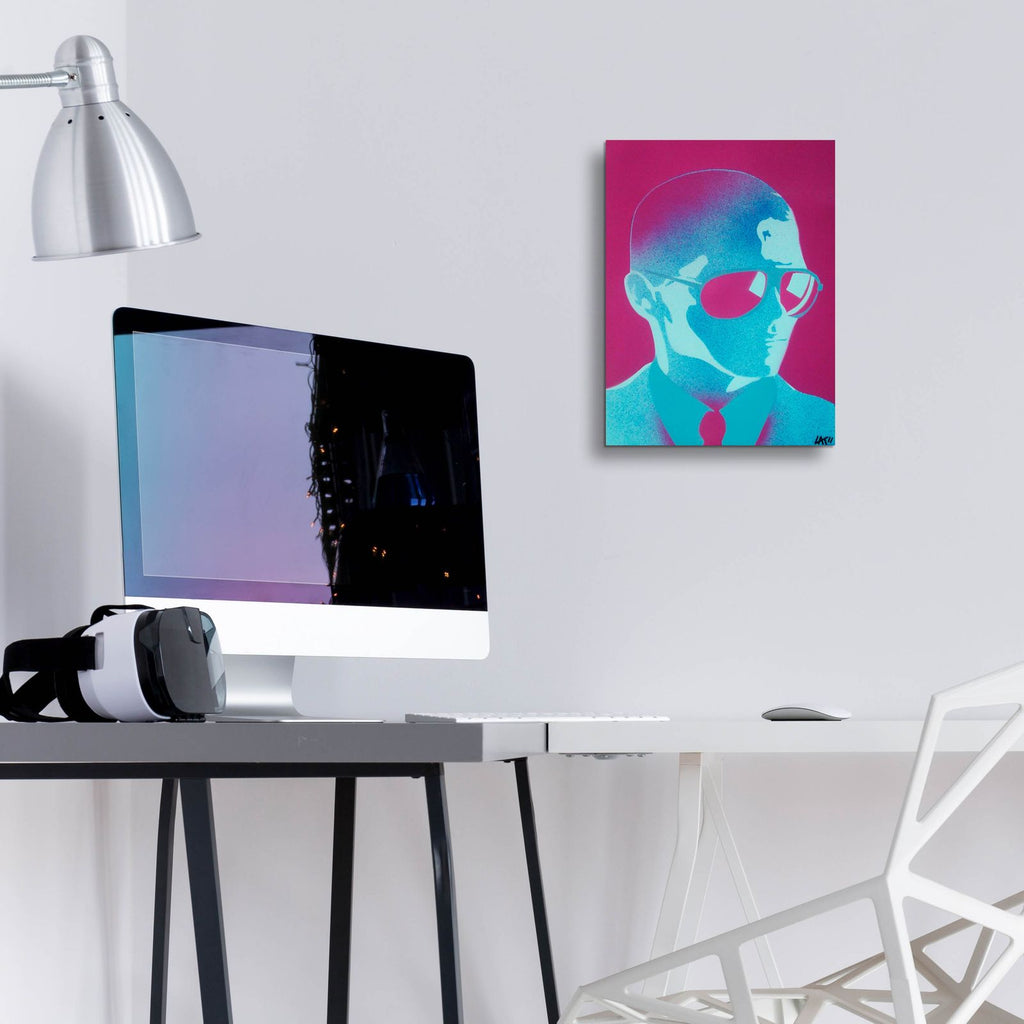 Shades by Abstract Graffiti - 12x16 acrylic wall art in a room