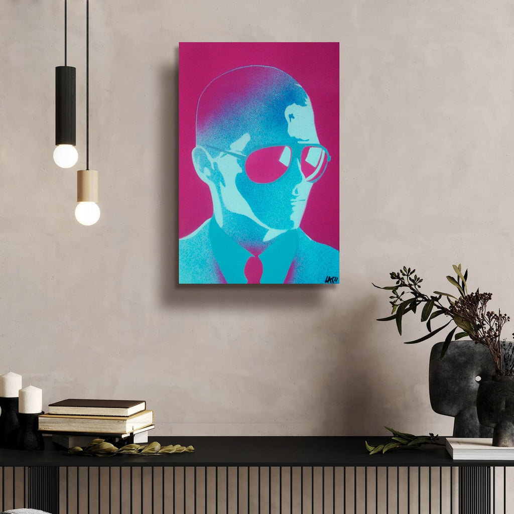 Shades by Abstract Graffiti - 16x24 acrylic wall art in a room