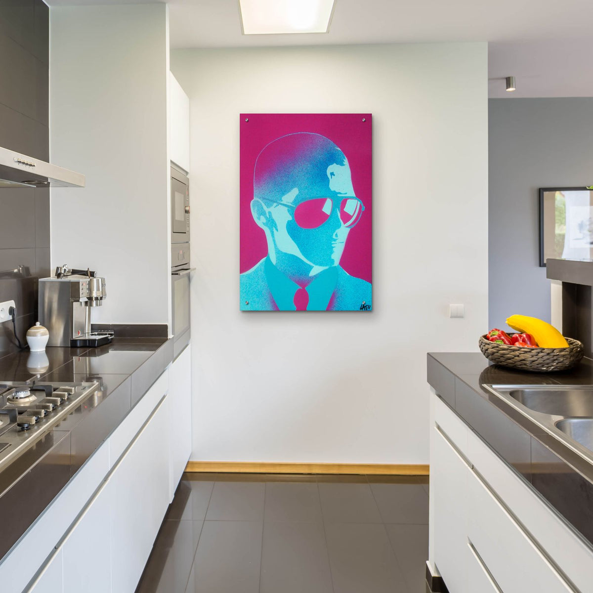 Shades by Abstract Graffiti - 24x36 acrylic wall art in a room