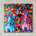 Manga by Abstract Graffiti - 12x12 acrylic wall art in a room