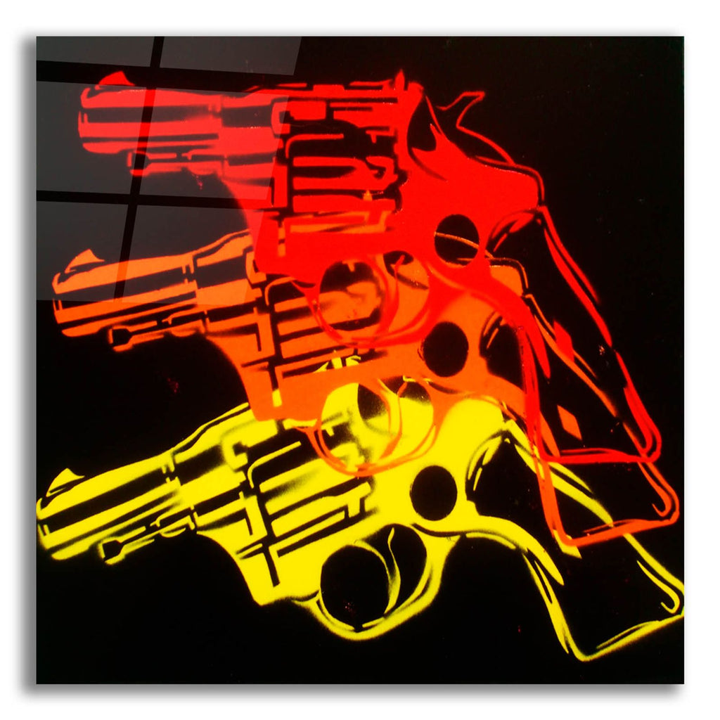 Pop Gun 1 by Abstract Graffiti acrylic glass wall art