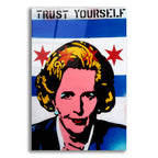 Trust Yourself by Abstract Graffiti acrylic glass wall art