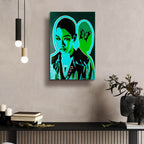 Android V Butterfly by Abstract Graffiti - 16x24 acrylic wall art in a room