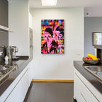 Androids by Abstract Graffiti - 24x36 acrylic wall art in a room