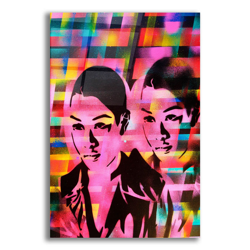 Androids by Abstract Graffiti acrylic glass wall art