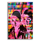 Androids by Abstract Graffiti acrylic glass wall art