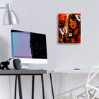 Bamboo by Abstract Graffiti - 12x16 acrylic wall art in a room
