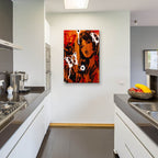 Bamboo by Abstract Graffiti - 24x36 acrylic wall art in a room