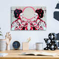 Mirror Geisha by Abstract Graffiti - 16x12 acrylic wall art in a room