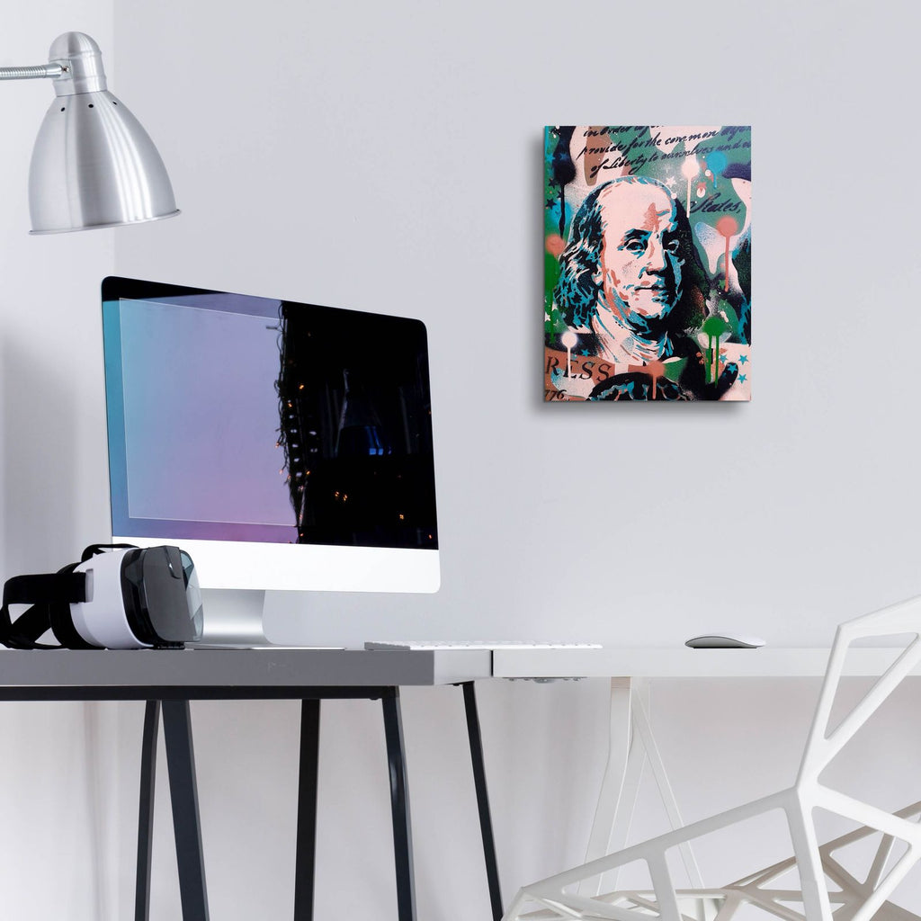 Franklin by Abstract Graffiti - 12x16 acrylic wall art in a room