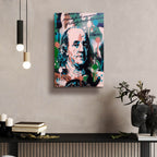 Franklin by Abstract Graffiti - 16x24 acrylic wall art in a room