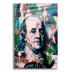 Franklin by Abstract Graffiti acrylic glass wall art