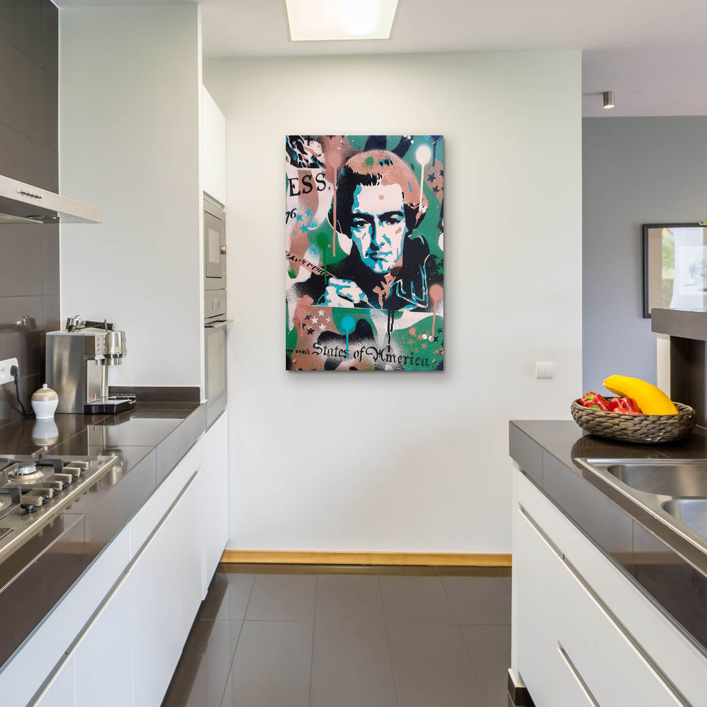 Hancock by Abstract Graffiti - 24x36 acrylic wall art in a room