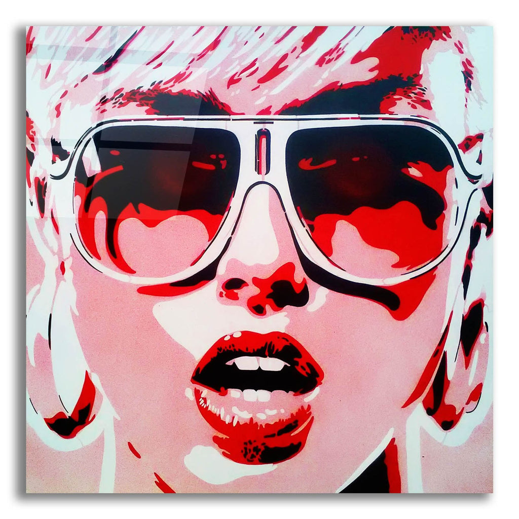 Pop Star 8 by Abstract Graffiti acrylic glass wall art