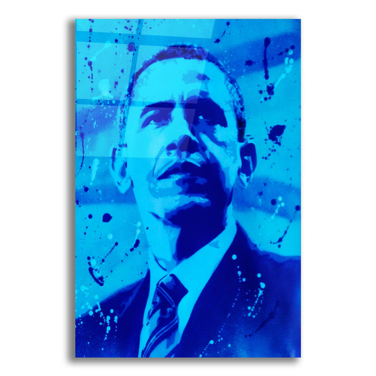 President 1 by Abstract Graffiti acrylic glass wall art