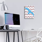 Seagull by Artpoptart - 12x16 acrylic wall art in a room