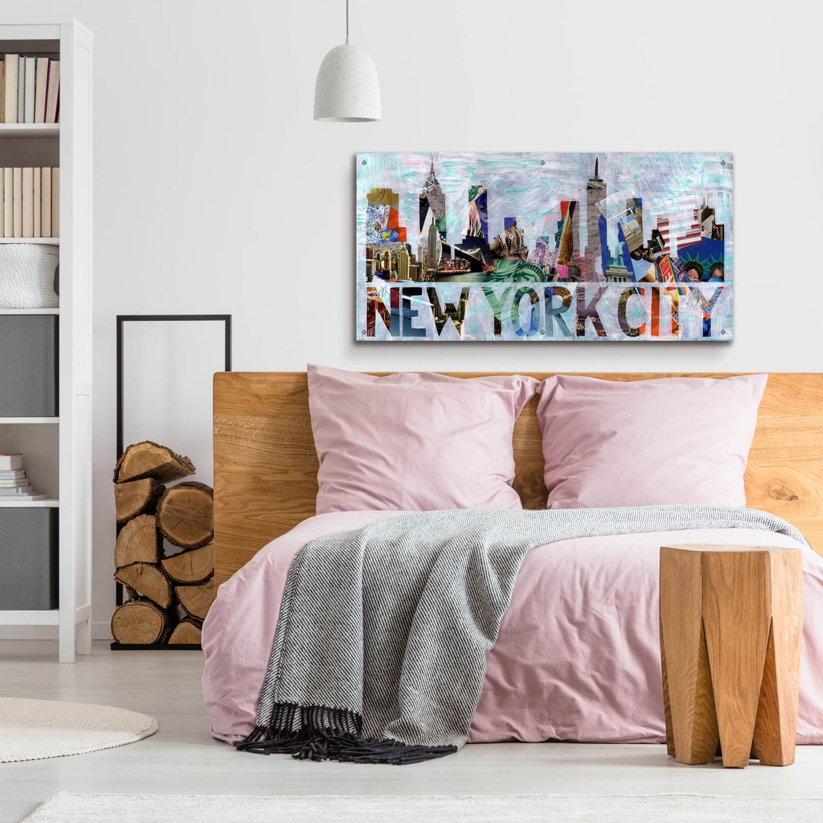 New York by Artpoptart - 48x24 acrylic wall art in a room