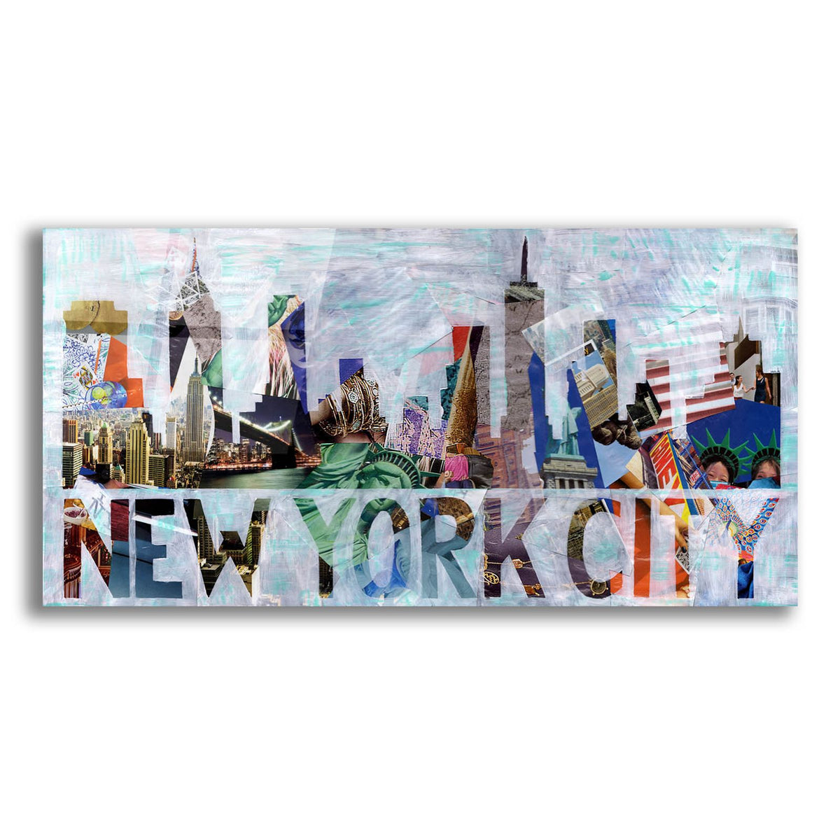 New York by Artpoptart acrylic glass wall art