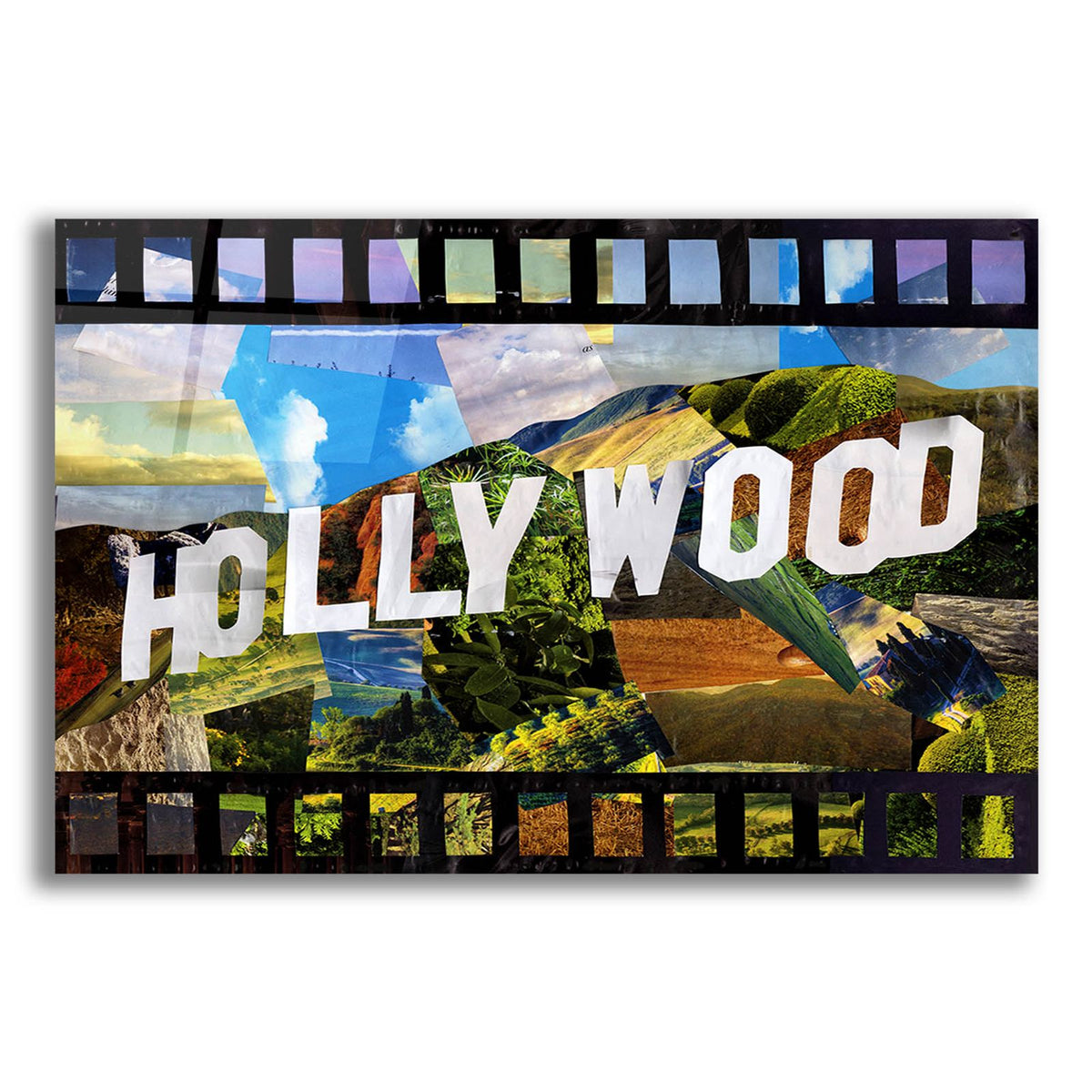 Hollywood by Artpoptart acrylic glass wall art