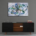 Octopus by Artpoptart - 36x24 acrylic wall art in a room