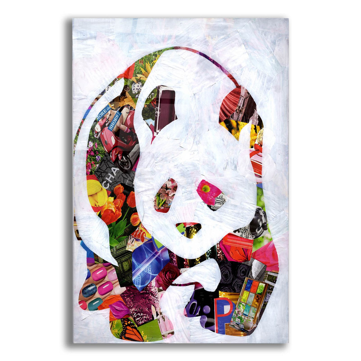 Panda by Artpoptart acrylic glass wall art