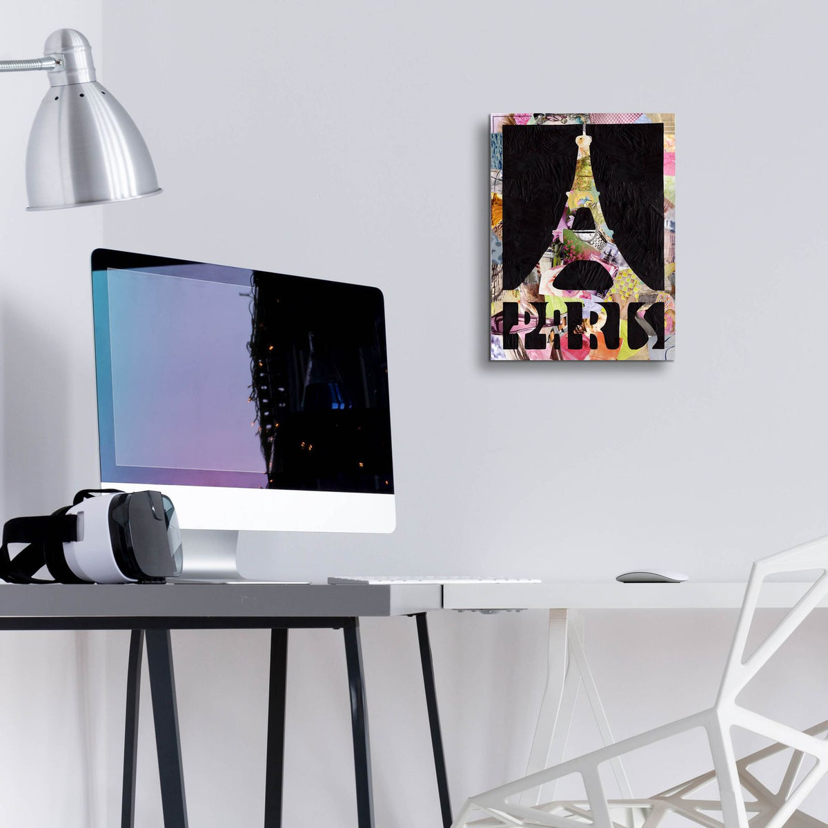 Paris by Artpoptart - 12x16 acrylic wall art in a room