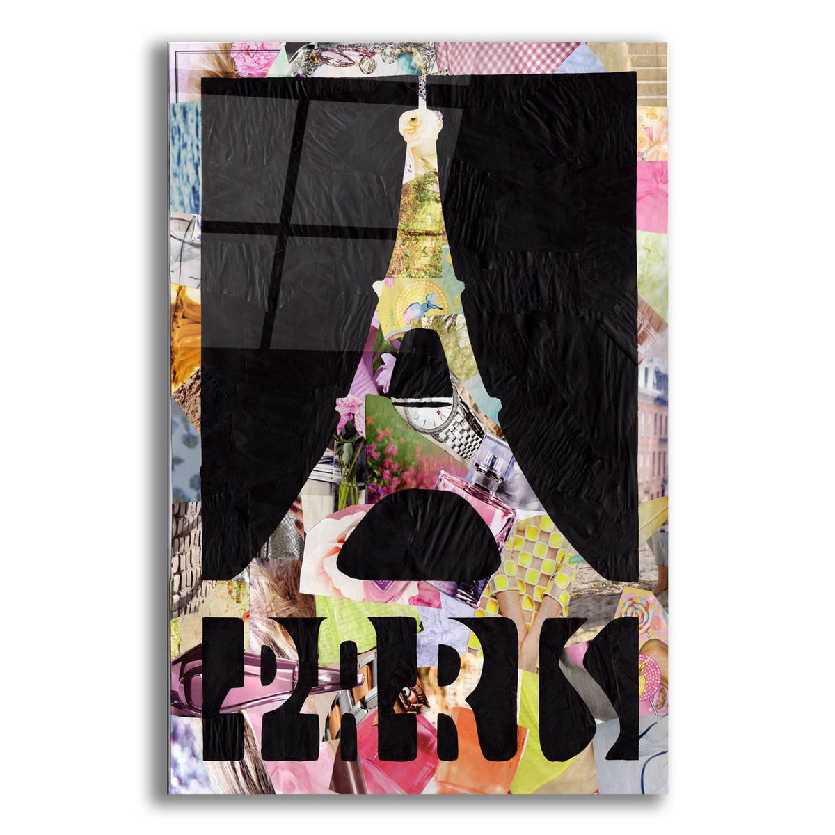 Paris by Artpoptart acrylic glass wall art