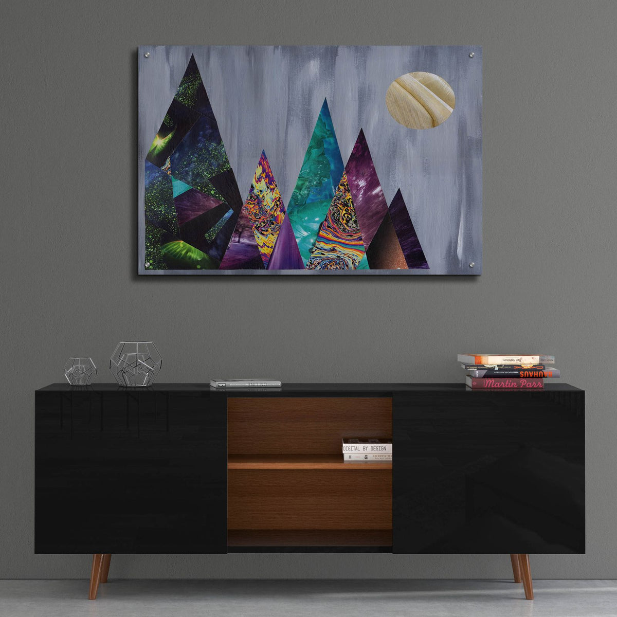 Mountains by Artpoptart - 36x24 acrylic wall art in a room