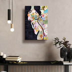 Brunette by Artpoptart - 16x24 acrylic wall art in a room