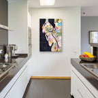 Brunette by Artpoptart - 24x36 acrylic wall art in a room
