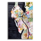 Brunette by Artpoptart acrylic glass wall art
