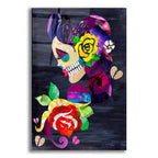 Sad Skull by Artpoptart acrylic glass wall art