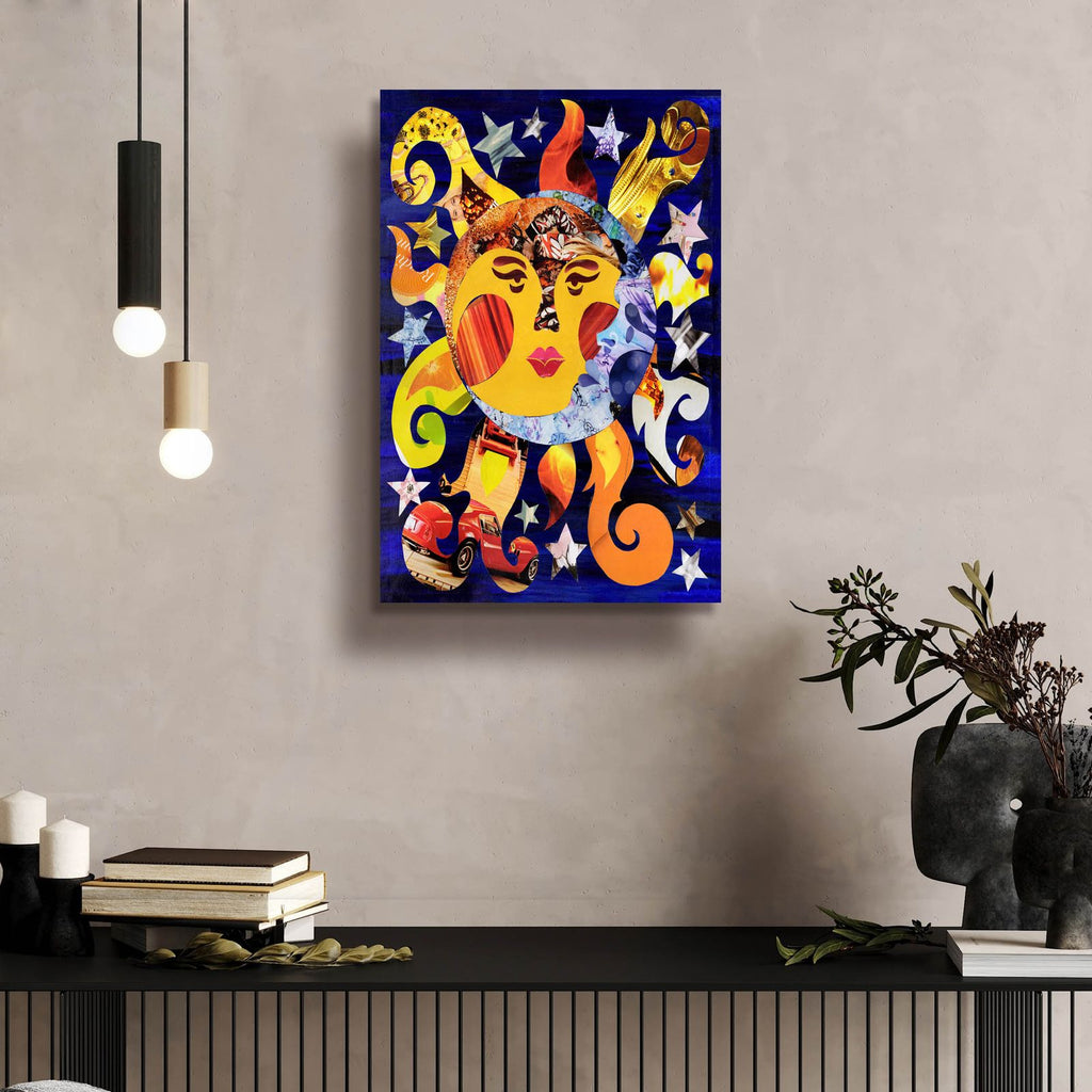 Celestial by Artpoptart - 16x24 acrylic wall art in a room