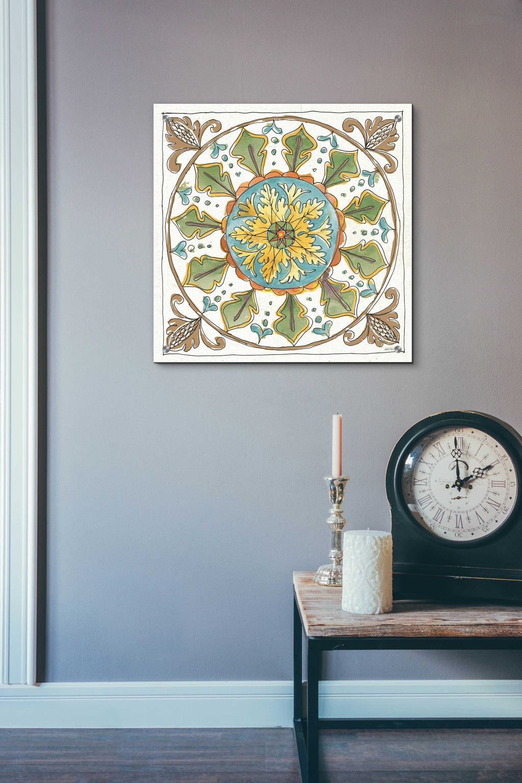 Tuscan Elegance VII by Anne Tavoletti - 24x24 acrylic wall art in a room