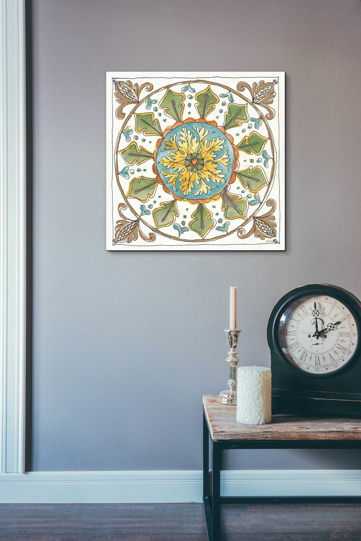 Tuscan Elegance VII by Anne Tavoletti - 24x24 acrylic wall art in a room