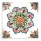 Mandala Morning V by Anne Tavoletti acrylic glass wall art