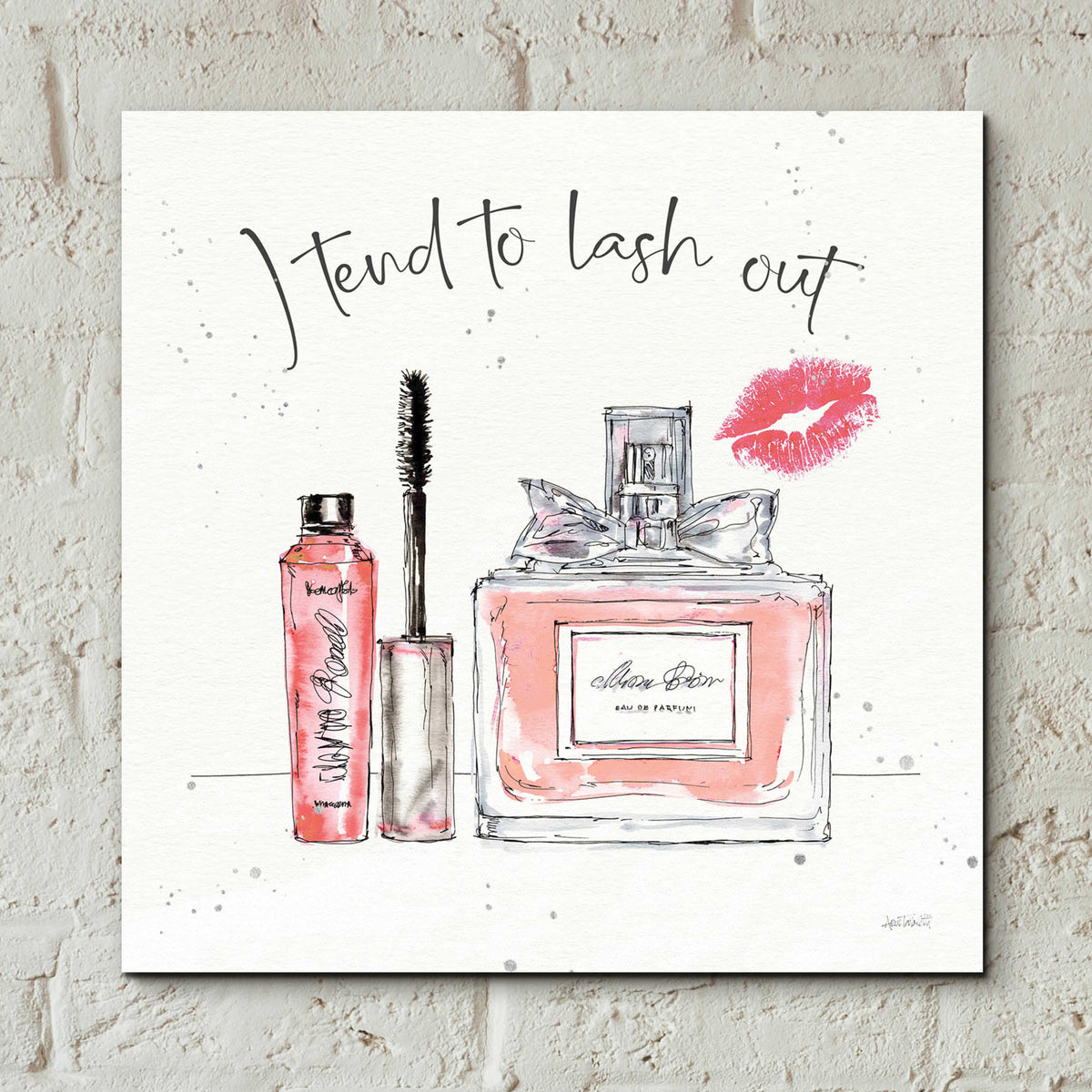 Chic Accents V by Anne Tavoletti - 12x12 acrylic wall art in a room