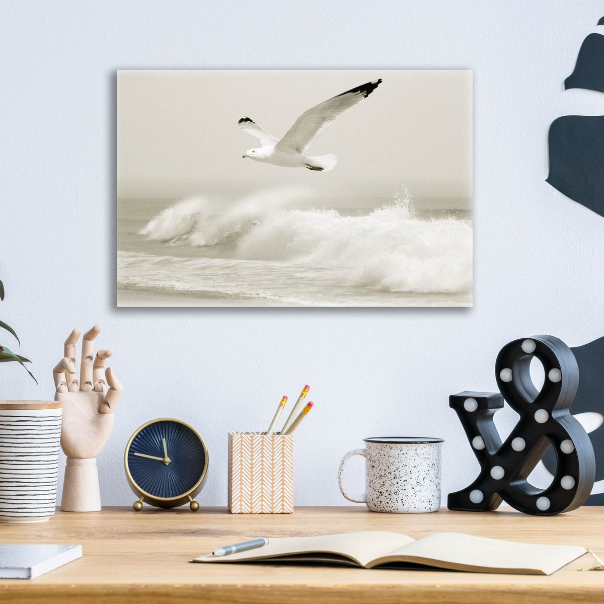Time Out 5 by Carlos Casamayor - 16x12 acrylic wall art in a room